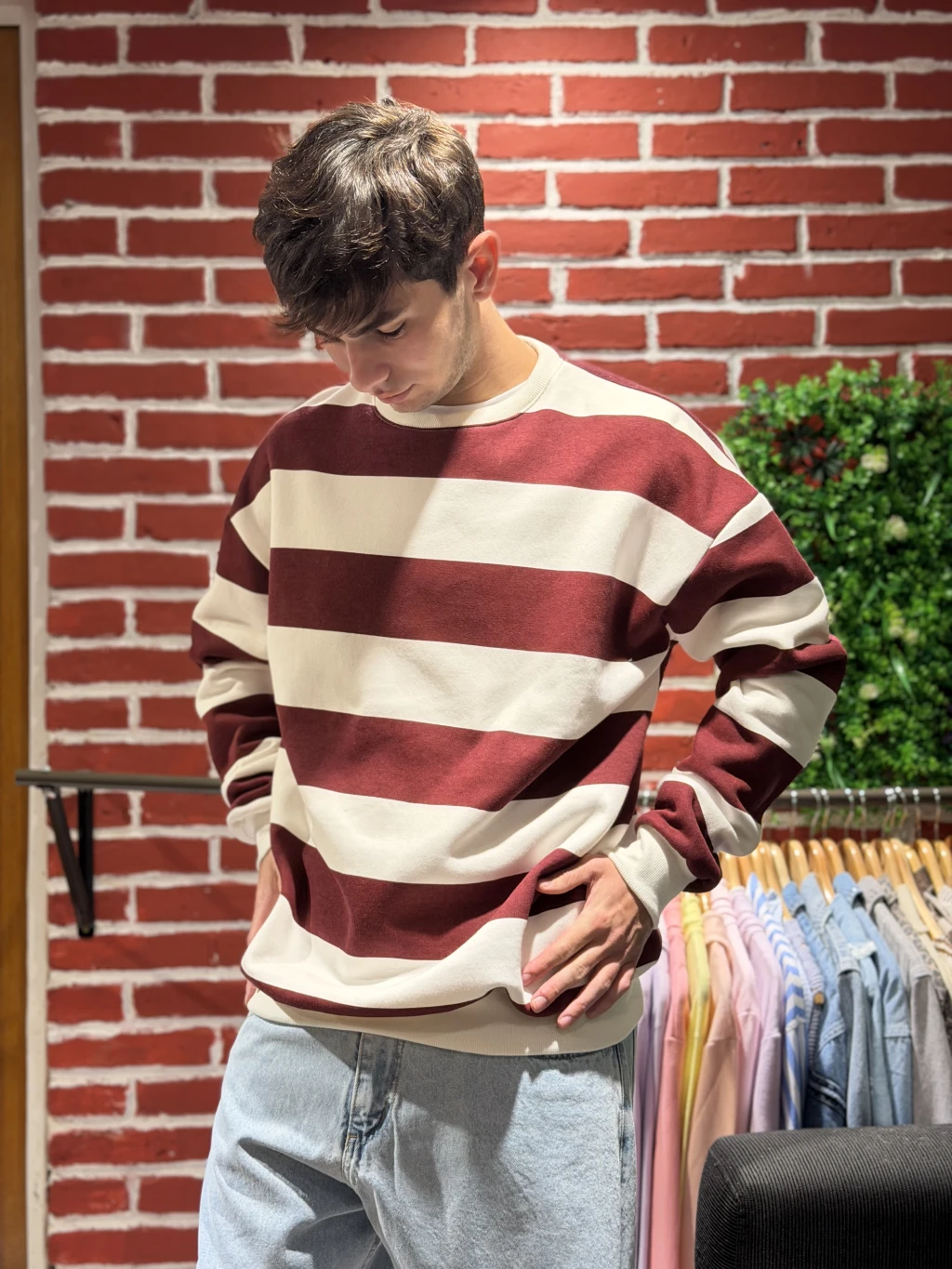 Buzo oversize doble frisa